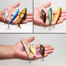 LotFancy 8 PCS Fishing Lures Bait Kit Including Multi-Jointed Swimbaits, Crankbaits, Minnow Lures for Walleye Bass Trout Salmon, Storage Tackle Box